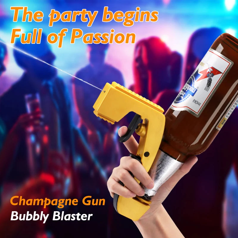 Champagne Gun Wine Sprayer Pistol Beer Bottle Durable Spray Gun